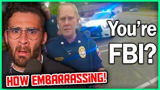 When Stupid Cops Arrest FBI Agents  Hasanabi Reacts Copwatch [upl. by Adnerak277]