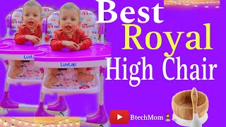 LuvLap Royal high chair reviewHighly safe amp comfortable high chair for babiesBaby high chairs 🪑 [upl. by Ikcim]