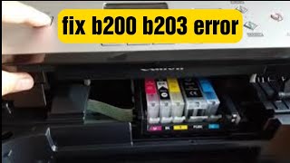 Canon Error b200 b203 how fix [upl. by Mathur]