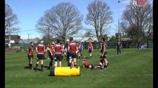 R80 Rugby Coaching Ruck Defence Drill with Scott Robertson [upl. by Erdeid]