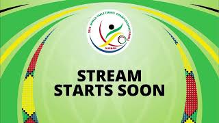 LIVE  T6  Day 1  World Table Tennis Championships Finals Durban 2023  Session 3 [upl. by Ainecey]