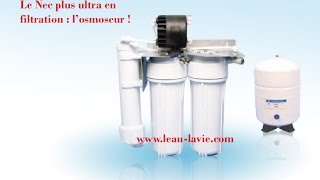 Osmoseur domestique la meilleure filtration pour boire une eau pure [upl. by Mirabella]