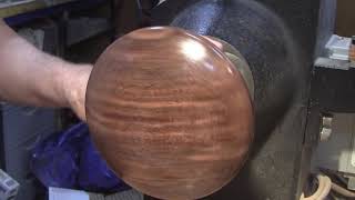 Wood Turning Easy High Gloss Sprayed Lacquer Finish [upl. by Nevanod563]