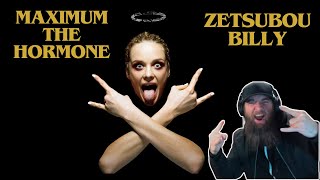 MAXIMUM THE HORMONE ZETSUBOU BILLY MUSIC VIDEO REACTION MY GOD AMAZING [upl. by Alehs]