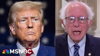 Sanders reacts to Trump blaming Democrats rhetoric for political violence [upl. by Allehc464]