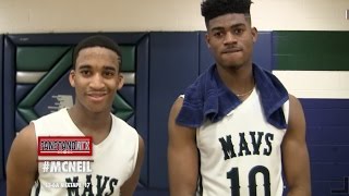 🏀 Mixtape  McNeil vs Cedar Ridge  Texas High School Basketball  2017 [upl. by Acinhoj]