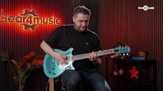 Gretsch G5222 Electromatic Double Jet BT VStoptail Ocean Turquoise  Gear4music Guitars [upl. by Bixby]