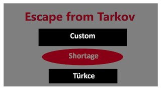 EFT Shortage Quest Part 2 Türkce customs [upl. by Itsa919]