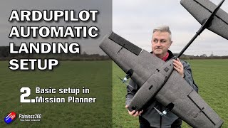 Arduplane Autoland basics how to use DOLANDSTART [upl. by Chilton]