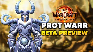 The State of PROTECTION WARRIOR in The War Within  Beta Changes S1 Tier Bonus Hero Talents  MORE [upl. by Lynden818]