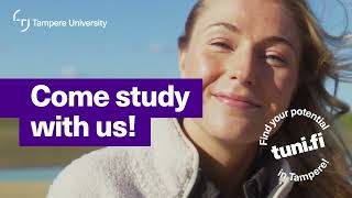 Study in Finland — Welcome to Tampere University [upl. by Repard]