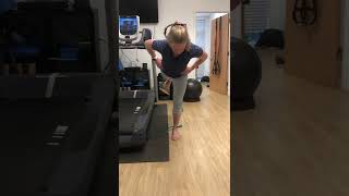 Single leg RDL with posterior tibialis bias for post tib pain [upl. by Stanfield28]