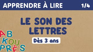 Donner le son des lettres 14  Apprendre à lire en maternelle [upl. by Barna]