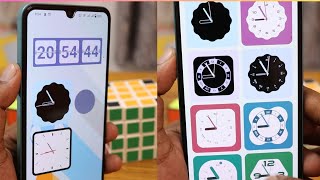 Widgeet color widget  customization android apps  how to use colour widgets [upl. by Clementis977]