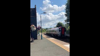 Class 197 Passing Nantwich 2372024 [upl. by Yarg]