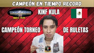 ¡KULA CAMPEÓN EN TORNEO DE RULETAS El camino recorrido del api en su coronación [upl. by Nuahc]