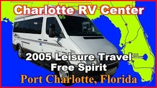 2005 Leisure Travel Van 210B Used Class B Motorhome Florida Port Charlotte Fort Myers Sarasota [upl. by Ros]