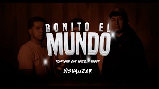 BONITO EL MUNDO  PROPÓSITO CON ESTILO FT GRUPO HESED Official Visualizer corridos [upl. by Adlaremse402]