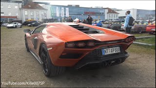 Lamborghini Countach LPi8004 details amp sounds 1080p [upl. by Agace711]