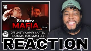 OFFLINETV COMFY CARTEL PLAYS MAFIA ft Myth Fuslie Valkyrae  JOEY SINGS REACTS [upl. by Aiveneg]