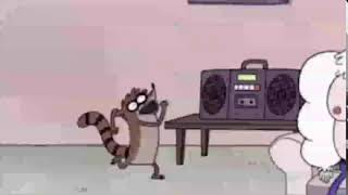 Rigby dancing to good music [upl. by Atem]