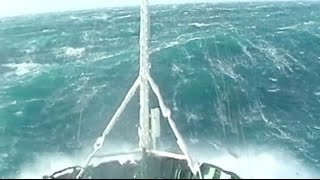 Top 10 ships in storm Part 2 Terrifying Monster Waves [upl. by Sutit]