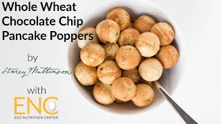 Whole Wheat Chocolate Chip Pancake Poppers [upl. by Kunin]