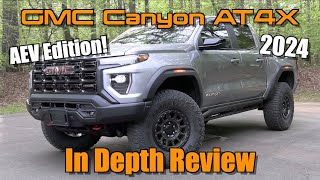 2024 GMC Canyon AT4X AEV Edition Start Up Test Drive amp In Depth Review [upl. by Zurkow]