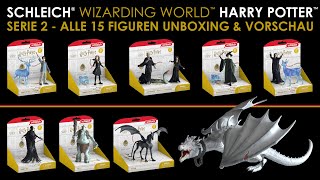 Schleich ® Harry Potter™ Wizarding World™ Serie 2  alle Figuren Unboxing amp Vorschau  meine Meinung [upl. by Gnirps]