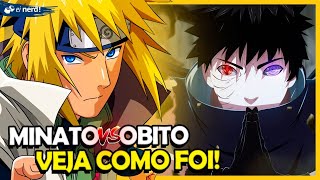 MINATO VS OBITO VEJA COMO FOI [upl. by Nived]