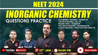 LIVE NEET 2024  COMPLETE INORGANIC CHEMISTRY IN ONE SHOT  QUES PRACTICE  CHEMISTRY NEET 2024 [upl. by Eduard]