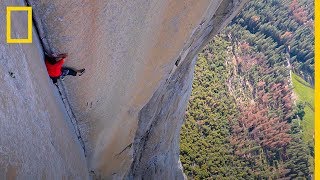 El vídeo de ESCALADA sin cuerda más peligroso ALEX HONNOLD  National Geographic en Español [upl. by Aibsel794]