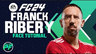 EA FC 24 FRANCK RIBERY FACE Pro Clubs CLUBES PRO Face Creation  CAREER MODE  LOOKALIKE [upl. by Marchall461]