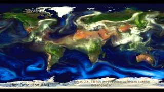 Atmospheric Particle Animation 2012 [upl. by Nyladgam]