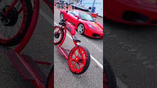 Awesome Custom Bike Build 🔥 Bicycle Conversion Insane Motorized EBike Made in the USA [upl. by Bartolome]