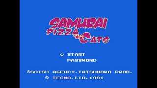 Samurai Pizza Cats Kyatto Ninden Teyandee No Damage NESFC 4K [upl. by Gnud]