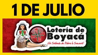 Resultados LOTERIA DE BOYACA Ultimo Sorteo Hoy 1 de JULIO de 2023 de HOY ✅ [upl. by Brnaba]