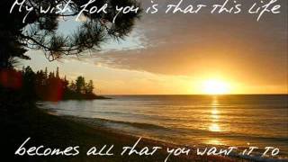 Rascal Flatts  My Wish Lyrics On Screen [upl. by Edmunda126]