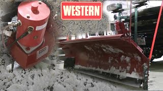 Western UniMount Snow Plow Problems Fixed [upl. by Esilehc]