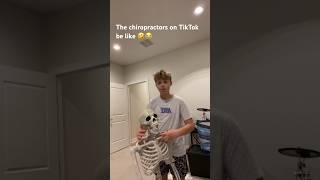 CHIROPRACTORS on TikTok be like viral funny like subscribe vibes shorts [upl. by Etteyafal]