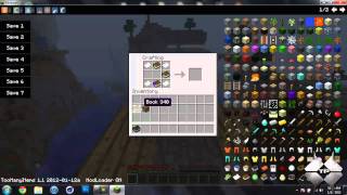 Minecraft 11  How To Install The Crafting Guide Mod [upl. by Jamal]