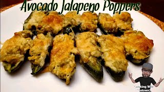 Avocado Jalapeno Poppers  Keto  Low Carb  Fat Bombs  Cooking With Thatown2 [upl. by Shirk324]