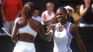 Venus Williams vs Serena Williams 2000 Wimbledon SF Highlights [upl. by Hendrick]