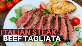 Beef Tagliata  Italian steak [upl. by Darn]