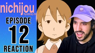 Nichijou Episode 12 Reaction  AMUSEMENT PARK [upl. by Eachern]