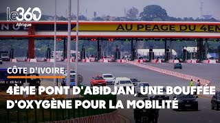 Côte d’Ivoire un autre pont qui vient améliorer la mobilité des Abidjanais [upl. by Kania703]