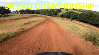 2024 UK EVO Championship Round 6 Hazeley Grange Mx Track Over 50s Modern 2 Stroke Race 1 [upl. by Rothmuller]