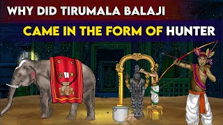 Tirumala balaji temple akashaganga unknown history  English animation stories  United originals [upl. by Elleinahc743]