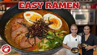 10 MINUTES MAY RAMEN KA NA Easy Homemade Ramen  Chef RV [upl. by Loralee]