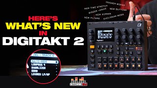 Elektron DIGITAKT 2 New Features amp Upgrades 👀 [upl. by Sinnaoi]